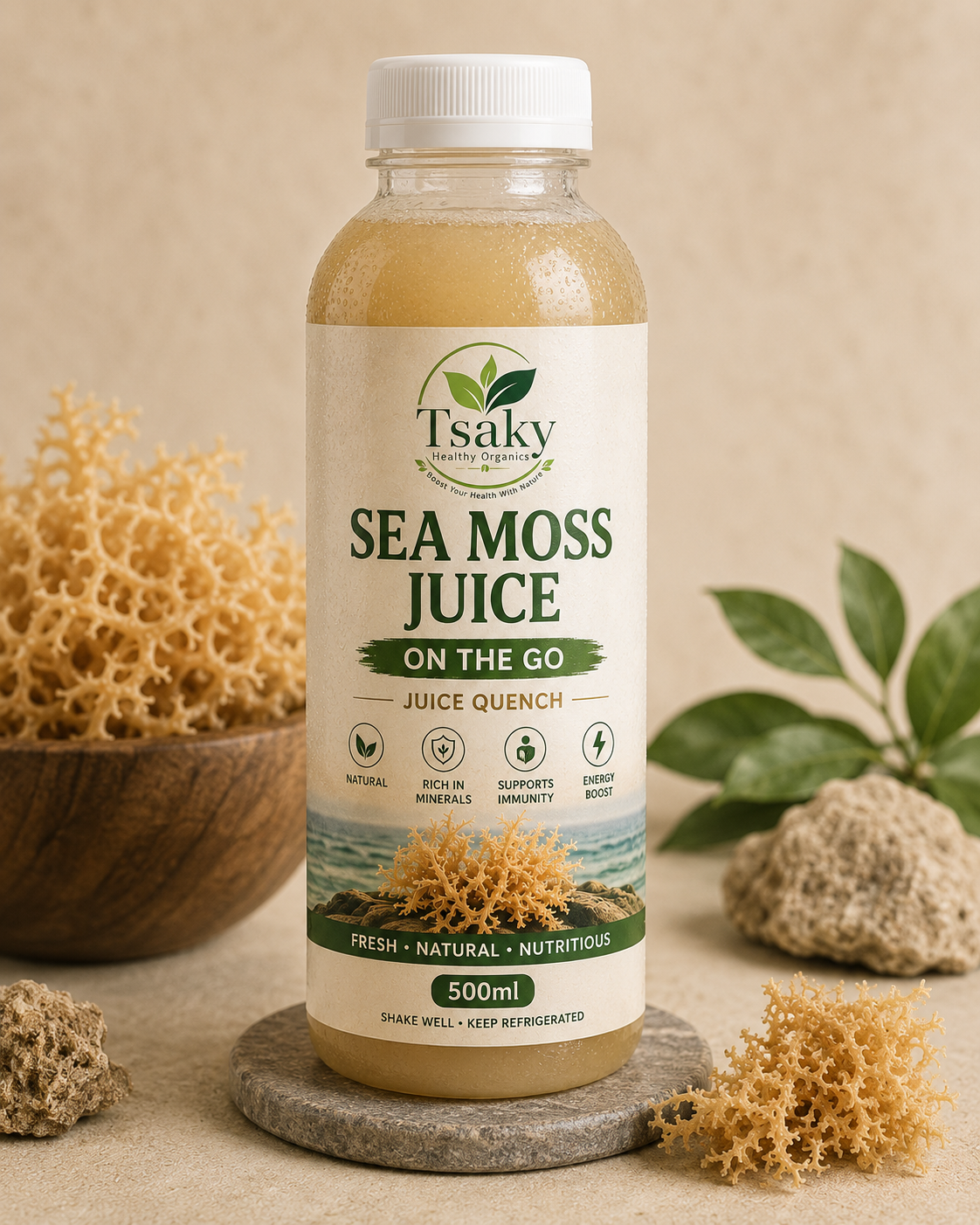 500ml Sea Moss Juice on the Go